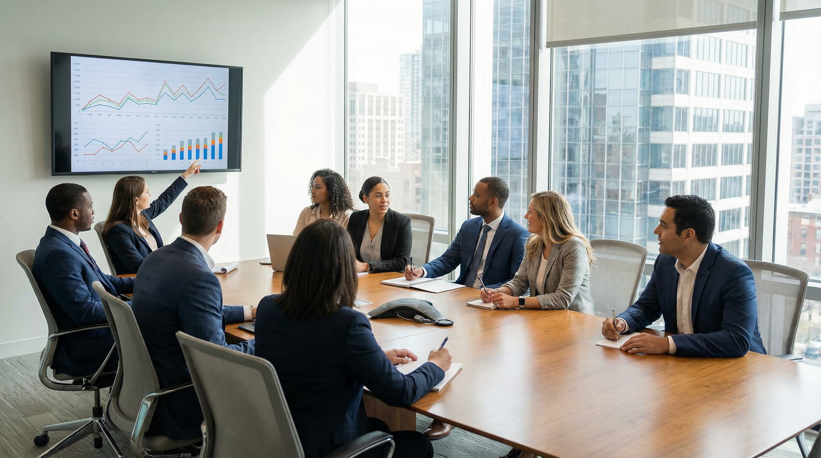 Business Team Meeting